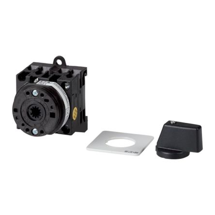 Eaton, 3P 3 Position 45° Motor Reversing Cam Switch, 690V (Volts), 20A, Short Thumb Grip Actuator [013446 T0-3-8228/XZ]; 271-4458