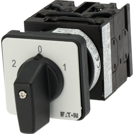 Eaton, 3P 3 Position 60° Multi Speed Cam Switch, 690V (Volts), 20A, Toggle Actuator [013884 T0-4-5/E]; 271-4529