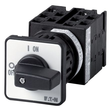 Eaton, 5P 4 Position 90° Changeover Cam Switch, 690V (Volts), 20A, Knob Actuator [014156 T0-5-15178/EZ]; 271-4587
