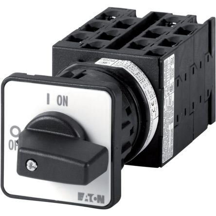 Eaton, 2P 6 Position 45° Multi Step Cam Switch, 690V (Volts), 20A, Toggle Actuator [015314 T0-6-15013/EZ]; 271-4670