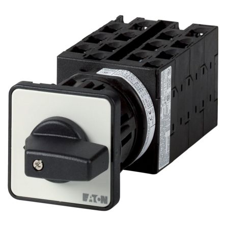 Eaton, 13P 2 Position 90° On-Off Cam Switch, 690V (Volts), 20A, Short Thumb Grip Actuator [015986 T0-7-8349/EZ]; 271-4754