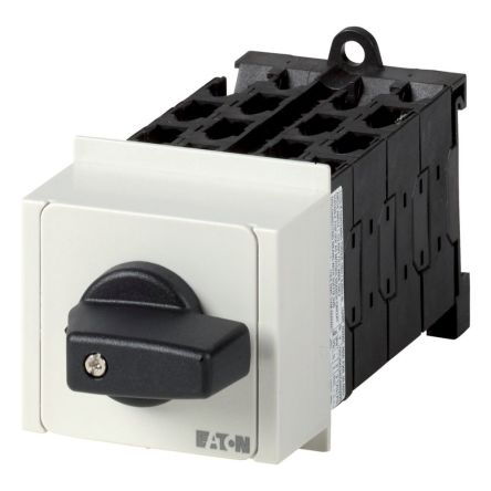 Eaton, 7P 2 Position 90° Changeover Cam Switch, 690V (Volts), 20A, Short Lever Actuator [016005 T0-7-8371/IVS]; 271-4758