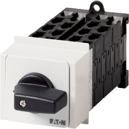 Eaton, 5P 4 Position 60° Multi Step Cam Switch, 690V (Volts), 20A, Toggle Actuator [016184 T0-8-8484/IVS]; 271-4790