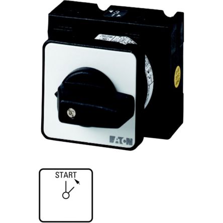 Eaton, 1P 2 Position 45° On-Off Cam Switch, 690V (Volts), 32A, Toggle Actuator [016480 T3-1-15341/E]; 271-4804