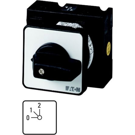 Eaton, 3P 3 Position 45° Multi Step Cam Switch, 690V (Volts), 32A, Toggle Actuator [020015 T3-3-8314/E]; 271-4909