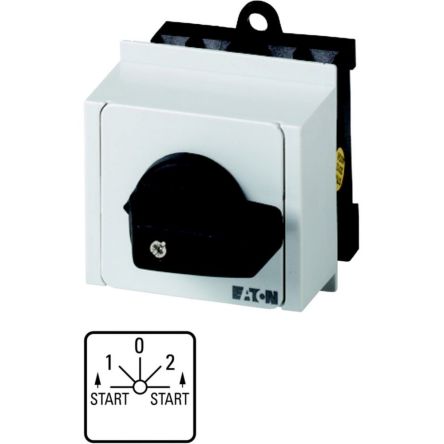 Eaton, 2P 4 Position 45° On-Off Cam Switch, 690V (Volts), 20A, Toggle Actuator [022249 T0-2-8177/IVS]; 271-4967
