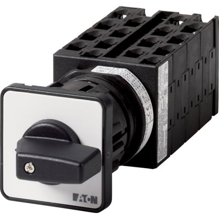 Eaton, 8P 2 Position 90° Changeover Cam Switch, 690V (Volts), 20A, Short Lever Actuator [034102 T0-8-8372/EZ]; 271-5034