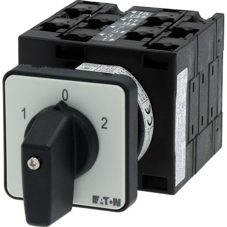 Eaton, 3P 3 Position 60° Multi Speed Cam Switch, 690V (Volts), 32A, Short Thumb Grip Actuator [042879 T3-4-8441/E]; 271-5088