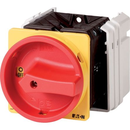 Eaton, 2P 90° On-Off Cam Switch, 690V (Volts), 100A, Door Coupling Rotary Drive Actuator [098808 T5-1-102/EA/SVB]; 271-5166