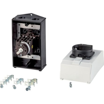 Eaton, 6P 90° On-Off Cam Switch, 690V (Volts), 20A, Door Coupling Rotary Drive Actuator [182436 T0-4-15682/I2H/MBS/SVB-SW]; 271-5195