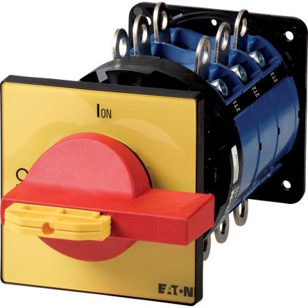 Eaton, 6P 90° On-Off Cam Switch, 690V (Volts), 315A, Door Coupling Rotary Drive Actuator [200620 T8-3-8342/V/SVB/HI11]; 271-5235