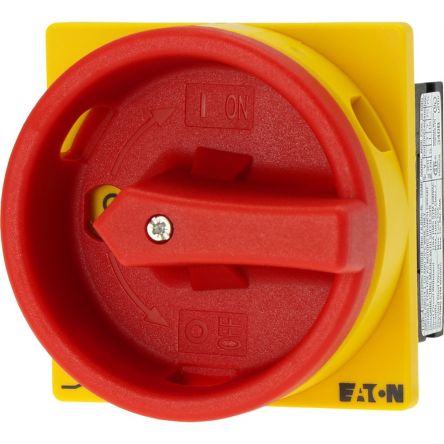 Eaton, 2P 90° On-Off Cam Switch, 690V (Volts), 20A, Door Coupling Rotary Drive Actuator [203483 T0-1-102/E/SVB]; 271-5240