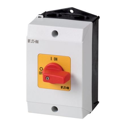 Eaton, 2P 2 Position 90° On-Off Cam Switch, 690V (Volts), 20A, Short Thumb Grip Actuator [207062 T0-1-102/I1-RT]; 271-5256