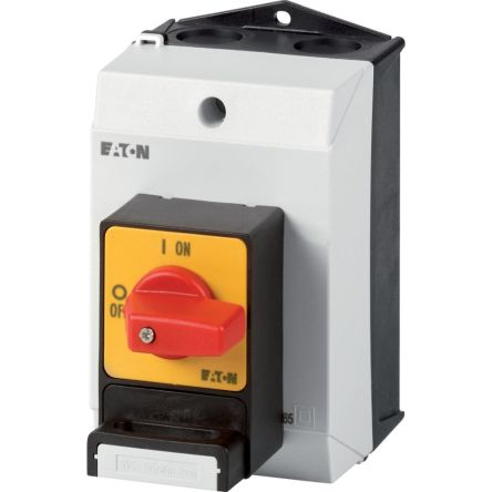 Eaton, 3P 2 Position 90° On-Off Cam Switch, 690V (Volts), 20A, Short Thumb Grip Actuator [207086 T0-2-1/I1/SVC(S)-RT]; 271-5275