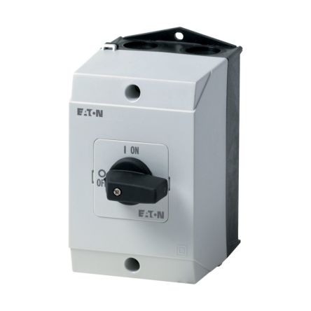 Eaton, 6P 2 Position 90° On-Off Cam Switch, 690V (Volts), 20A, Short Thumb Grip Actuator [207131 T0-3-8342/I1]; 271-5312