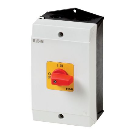 Eaton, 2P 2 Position 90° On-Off Cam Switch, 690V (Volts), 32A, Short Thumb Grip Actuator [207166 T3-1-102/I2-RT]; 271-5324