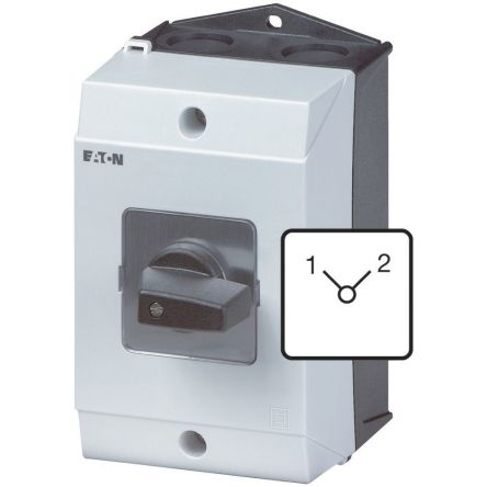 Eaton, 4P 2 Position 90° Changeover Cam Switch, 690V (Volts), 32A, Short Lever Actuator [207192 T3-4-8223/I2]; 271-5337