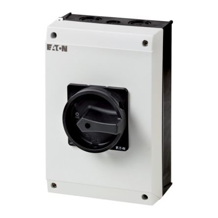 Eaton, 2P 90° On-Off Cam Switch, 690V (Volts), 100A, Door Coupling Rotary Drive Actuator [207274 T5-1-102/I5/SVB-SW]; 271-5383
