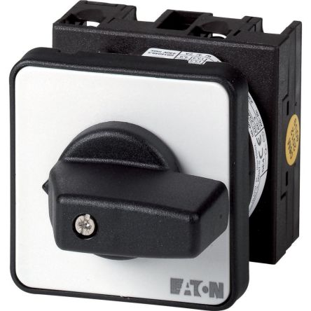 Eaton, 4P 2 Position 90° On-Off Cam Switch, 690V (Volts), 20A, Short Thumb Grip Actuator [207402 T0-2-8900/EZ]; 271-5396
