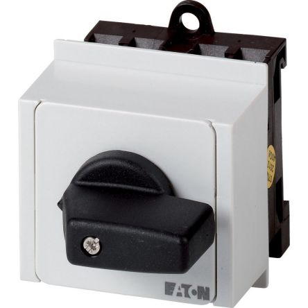 Eaton, 4P 2 Position 90° On-Off Cam Switch, 690V (Volts), 20A, Short Thumb Grip Actuator [207403 T0-2-8900/IVS]; 271-5397