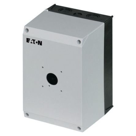 Eaton Black, White Plastic Enclosure - 1 Hole [207442 CI-K5-T5-4]; 271-5428