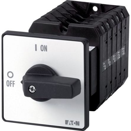Eaton, 3P 5 Position 60° Star Delta Cam Switch, 690V (Volts), 63A, Short Thumb Grip Actuator [214786 T5B-5-15876/Z]; 271-5443