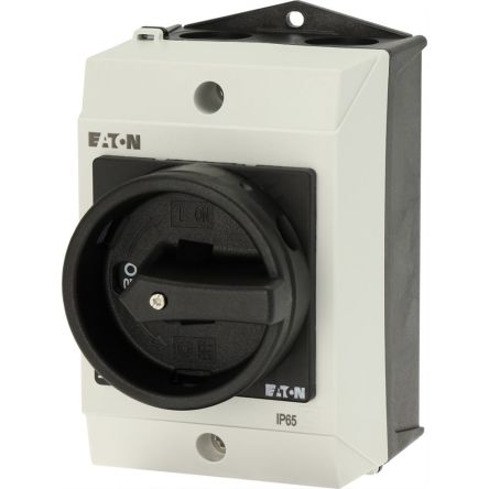 Eaton, 3P 3 Position 90° Rotary Cam Switch, 690V (Volts), 20A, Rotary Actuator [222586 T0-2-113/I1/SVB-SW]; 271-5478