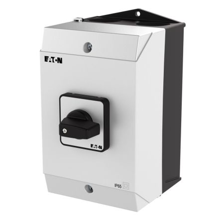 Eaton, 3P 3 Position 45° Changeover Cam Switch, 690V (Volts), 32A, Short Thumb Grip Actuator [222868 T3-3-15423/I2]; 271-5507