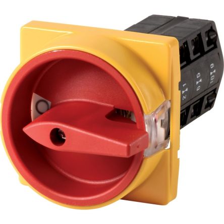 Eaton, 6P 90° Changeover Cam Switch, 500V (Volts), 10A, Door Coupling Rotary Drive Actuator [045498 TM-3-8326/E/SVB]; 271-5586