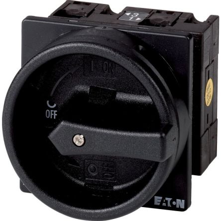 Eaton, 1P 90° On-Off Cam Switch, 690V (Volts), 32A, Door Coupling Rotary Drive Actuator [068949 T3-1-8200/EA/SVB-SW]; 271-5762