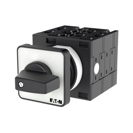 Eaton, 4P 3 Position 60° Changeover Cam Switch, 690V (Volts), 32A, Short Thumb Grip Actuator [076075 T3-4-8213/E]; 271-5810