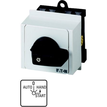 Eaton, 2P 4 Position 45° Changeover Cam Switch, 690V (Volts), 20A, Toggle Actuator [076423 T0-2-15907/IVS]; 271-5812