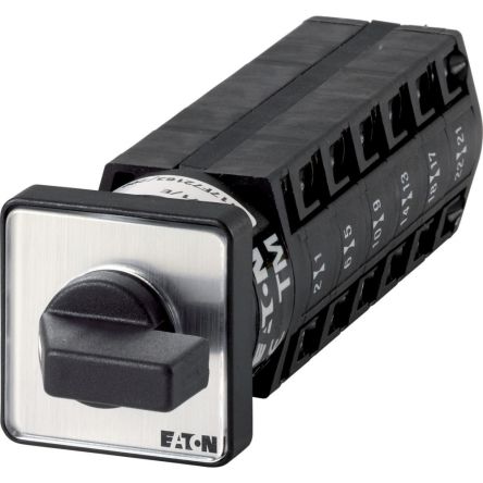 Eaton, 3P 5 Position 30° Multi Step Cam Switch, 500V (Volts), 10A, Toggle Actuator [077251 TM-6-8282/E]; 271-5824