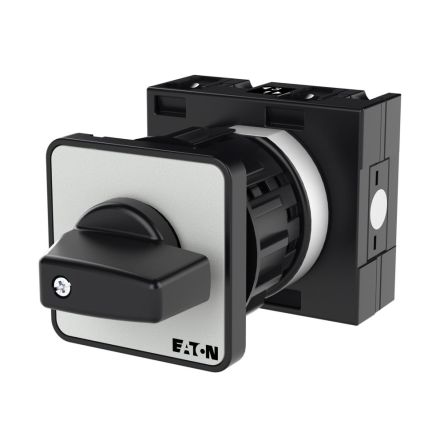Eaton, 2P 2 Position 90° On-Off Cam Switch, 690V (Volts), 32A, Short Thumb Grip Actuator [078446 T3-1-102/EZ]; 271-5826