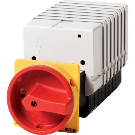 Eaton, 16P 90° On-Off Cam Switch, 690V (Volts), 63A, Door Coupling Rotary Drive Actuator [091218 T5B-8-8352/V/SVB]; 271-5921