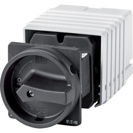 Eaton, 9P 90° On-Off Cam Switch, 690V (Volts), 63A, Door Coupling Rotary Drive Actuator [091818 T5B-6-15168/V/SVB-SW]; 271-5945