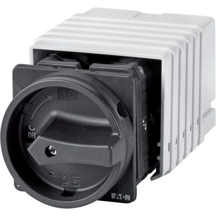 Eaton, 9P 90° On-Off Cam Switch, 690V (Volts), 63A, Short Thumb Grip Actuator [091820 T5B-6-15168/EA/SVB-SW]; 271-5947