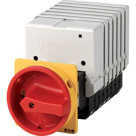 Eaton, 13P 90° On-Off Cam Switch, 690V (Volts), 100A, Door Coupling Rotary Drive Actuator [094670 T5-7-8349/V/SVB]; 271-6096