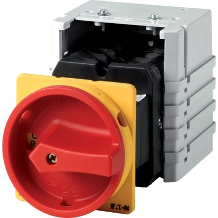 Eaton, 9P 90° On-Off Cam Switch, 690V (Volts), 100A, Door Coupling Rotary Drive Actuator [095292 T5-5-8345/V/SVB]; 271-6113