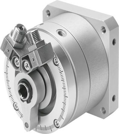 Festo Shock Absorber Series 10 bar Double Action Pneumatic Rotary Actuator, 270° Rotary Angle, 63mm Bore [DSM-T-63-270-P-A-B]; 271-6269