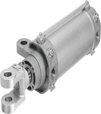 Festo Pneumatic Piston Rod Cylinder - 565802, 80mm Bore, 150mm Stroke, DW Series, Double Acting [DW-80-150-Y-A-G]; 271-6294