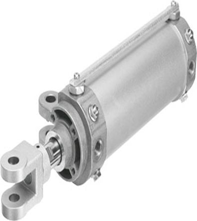 Festo Pneumatic Piston Rod Cylinder - 549579, 63mm Bore, 75mm Stroke, DW Series, Double Acting [DWB-63-75-Y-A]; 271-6436