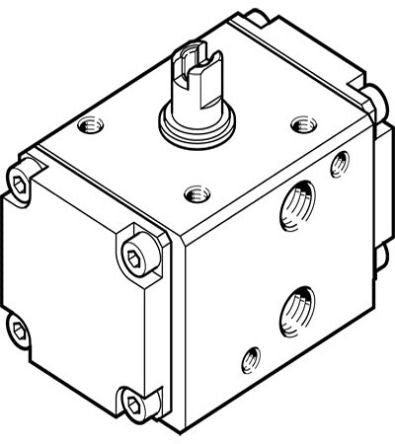 Festo DAPS Series 8.4 bar Single Action Rotary Actuator, 90° Rotary Angle [DAPS-0008-090-R-F03]; 271-6661