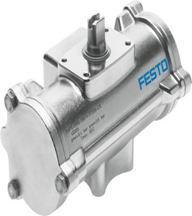 Festo DAPS Series 8.4 bar Single Action Rotary Actuator, 90° Rotary Angle [DAPS-0120-090-R-F0507-CR]; 271-6767