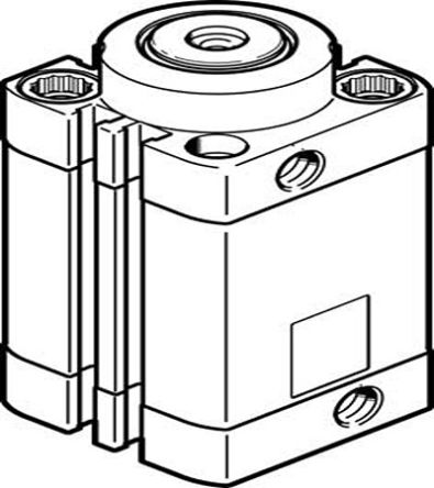 Festo Clamping Actuator DFSP-32-25-DF-PA [DFSP-32-25-DF-PA]; 271-6975