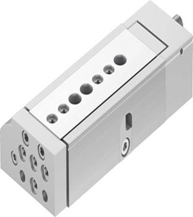 Festo Pneumatic Guided Cylinder - 570174, 12mm Bore, 30mm Stroke, DGSL Series, Double Acting [DGSL-10-30-EA]; 271-7052