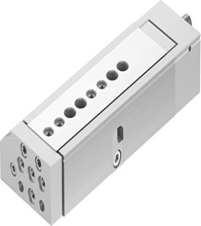 Festo Pneumatic Guided Cylinder - 570176, 12mm Bore, 50mm Stroke, DGSL Series, Double Acting [DGSL-10-50-EA]; 271-7054