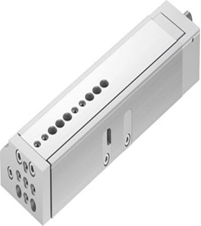 Festo Pneumatic Guided Cylinder - 570185, 16mm Bore, 100mm Stroke, DGSL Series, Double Acting [DGSL-12-100-EA]; 271-7056