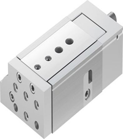Festo Pneumatic Guided Cylinder - 570205, 32mm Bore, 20mm Stroke, DGSL Series, Double Acting [DGSL-25-20-EA]; 271-7071