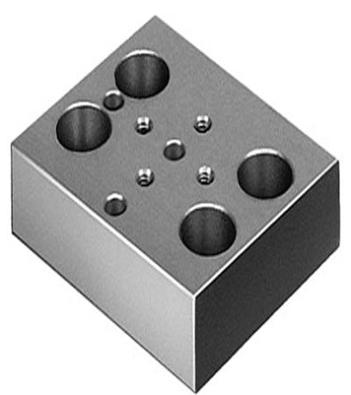 Festo Adapter Plate, BPL Series , For Use With Heavy Duty Power Connectors [BPL-1]; 271-7132